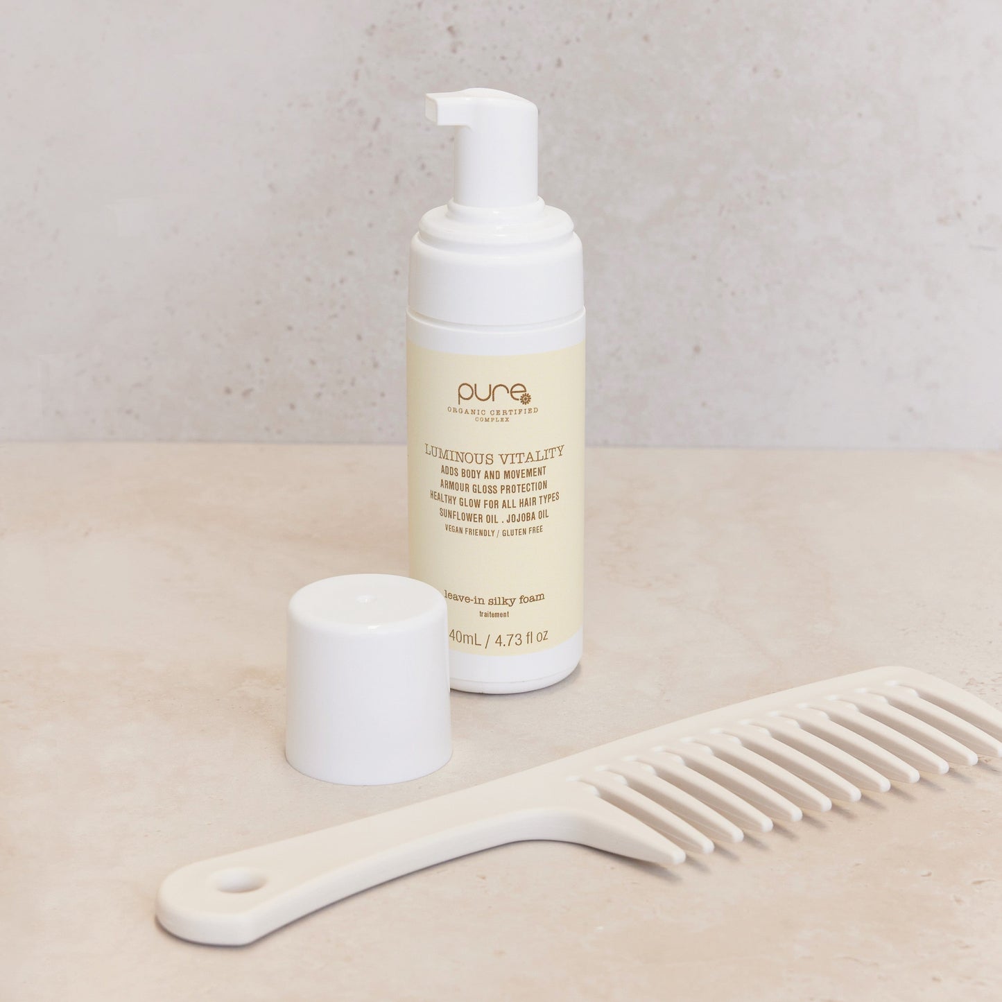 LUMINOUS VITALITY LEAVE-IN SILKY FOAM